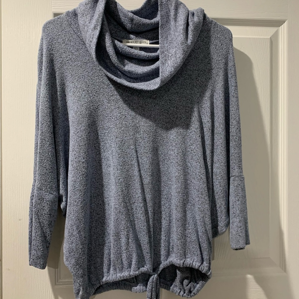 Green Envelope Woman’s Small Long-Sleeve Shirt
